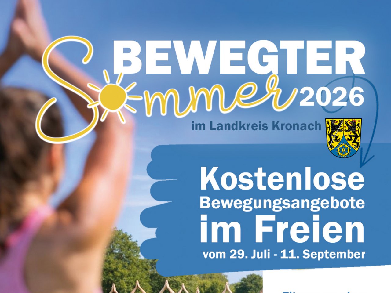 Plakat Bewegter Sommer 2026
