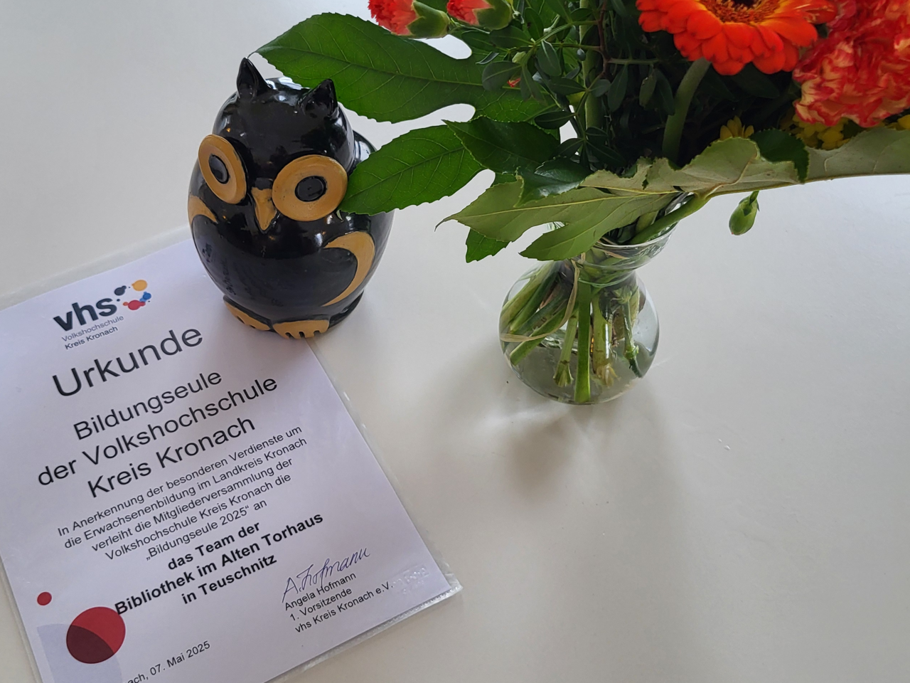 Bildungseule der vhs Kreis Kronach
