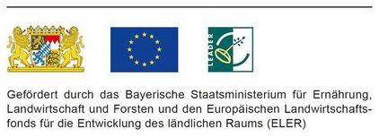 Gefördert durch das Bayerische Staatsministerium für Ernährung, Landwirtschaft und Forsten und den Europäischen Landwirtschaftsfonds für die Entwicklung des ländlichen Raums (ELER)